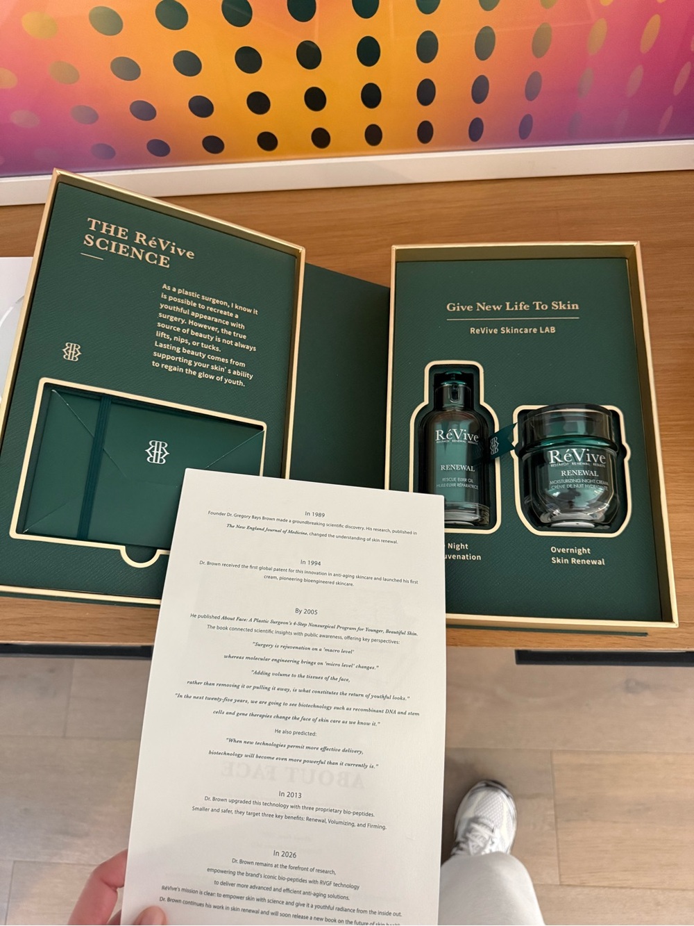 Renewal Rescue Elixir Oil & Night Cream Skin Renewal Set